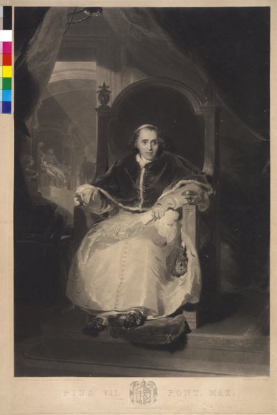 Påven Pius VII av Samuel Cousins