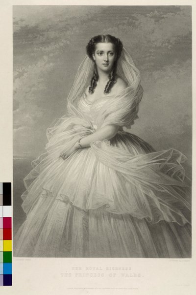 Prinsessan av Danmark Alexandra av Samuel Cousins