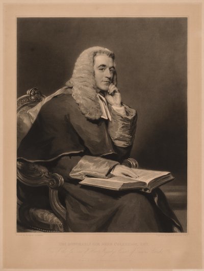 Sir John Taylor Coleridge av Samuel Cousins