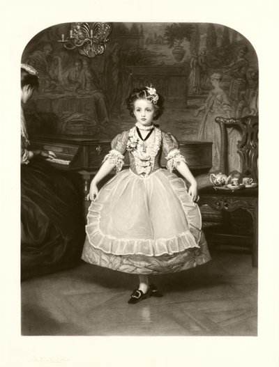 Menuetten (mezzotint) av Samuel Cousins