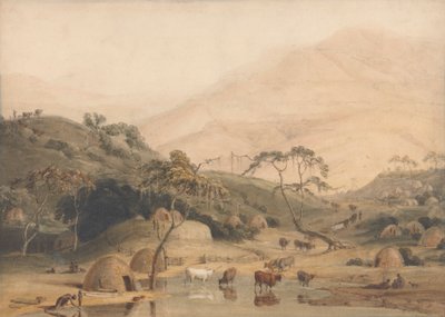 En kafferby av Samuel Daniell