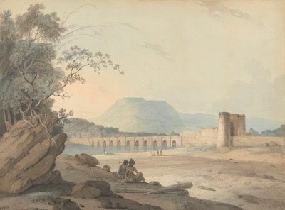 Bidzee Ghur, tagen nära byn Mow [Mhow] av Samuel Davis