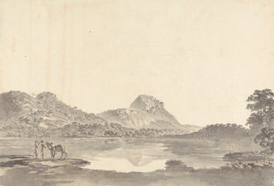 Figurer vid en sjö av Samuel Davis