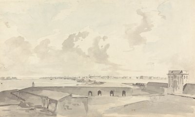 Fort William, Calcutta av Samuel Davis
