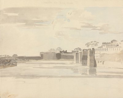 Östra porten vid Tanjore (S. Indien) av Samuel Davis