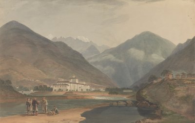 Bhutans tidigare vinterhuvudstad i Punakha Dzong av Samuel Davis
