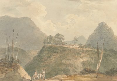 Byn Bugdaur [Buxa Duar] [Tibet] av Samuel Davis