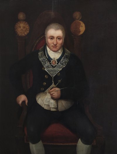 Anthony Ten Broeke, ca 1770 av Samuel Drummond