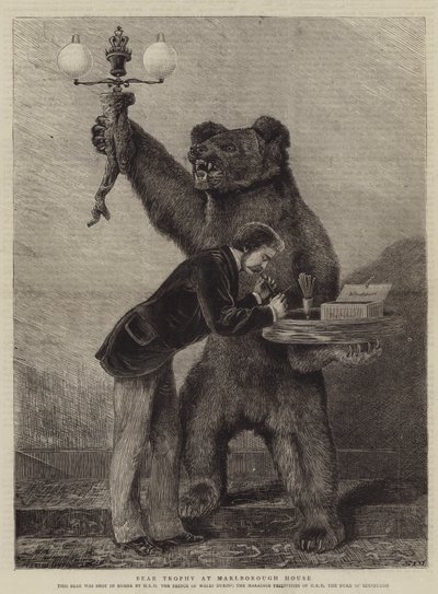 Bear Trophy på Marlborough House av Samuel Edmund Waller