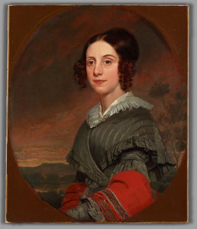 Cornelia Ann Hillhouse, född Cornelia Ann Lawrence, 1802-1874 av Samuel Finley Breese Morse