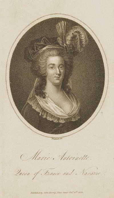 Marie Antoinette, drottning av Frankrike och Navarra av Samuel Freeman