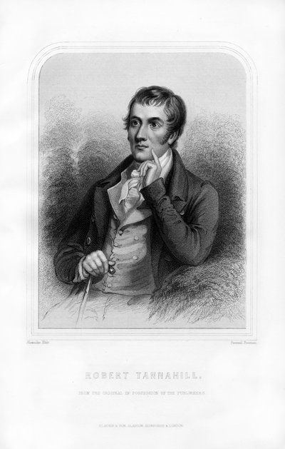 Robert Tannahill, skotsk poet, 1870 av Samuel Freeman