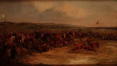 The Grand National av Samuel Henry Alken