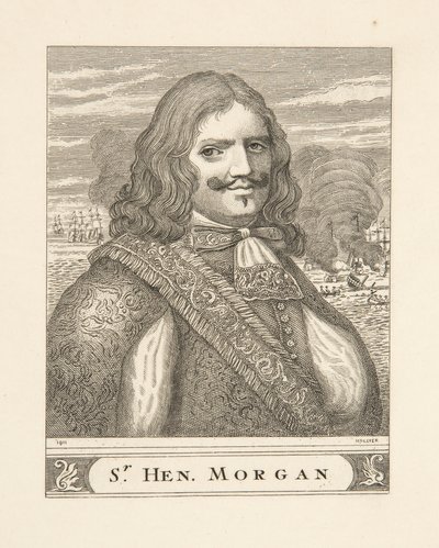 Sir Henry Morgan, pub. 1911 av Samuel Hollyer