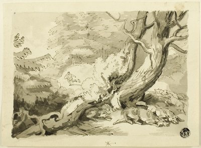 Rävjakt av Samuel Howett