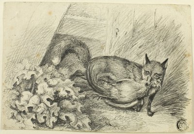 Fox som stjäl en kuk av Samuel Howett
