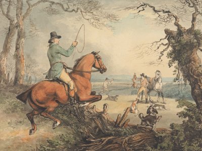 Hetjakt med vinthundar: Dödsstöten av Samuel Howitt