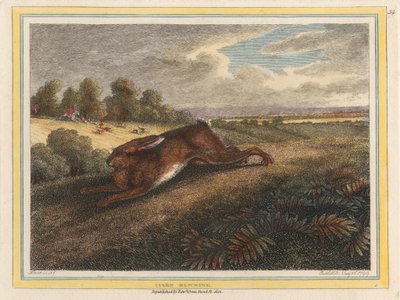 Hare som springer av Samuel Howitt