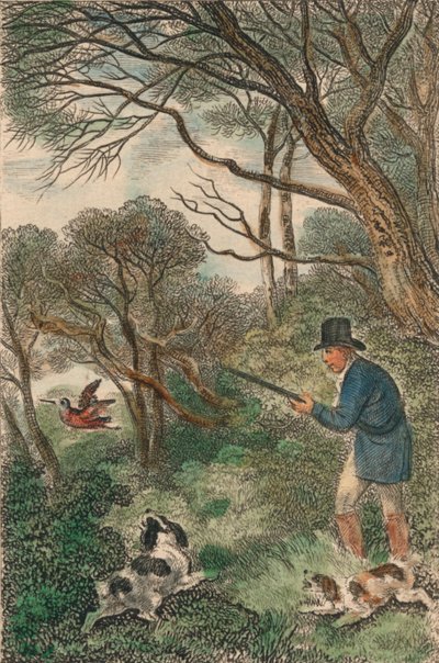 Woodcock Shooting, 1819. av Samuel Howitt