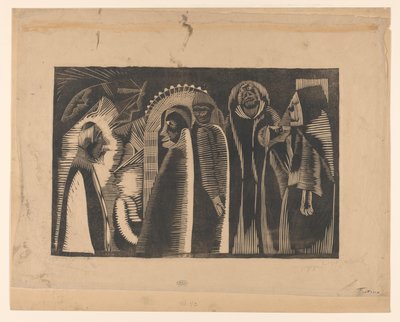Fantasie (originaltitel på objekt) av Samuel Jessurun de Mesquita (signed by artist)