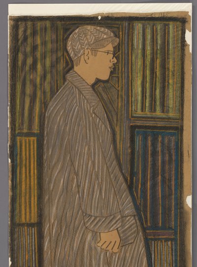 Stående pojke full längd av Samuel Jessurun de Mesquita (signed by artist)