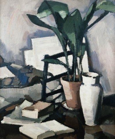 Aspidistra, c. 1924 av Samuel John Peploe