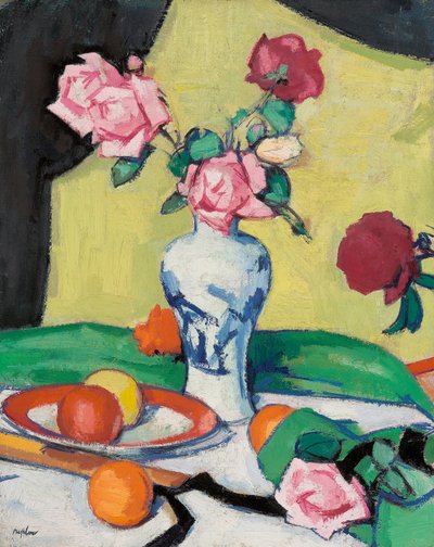 Roses, tidigt 1920-tal av Samuel John Peploe