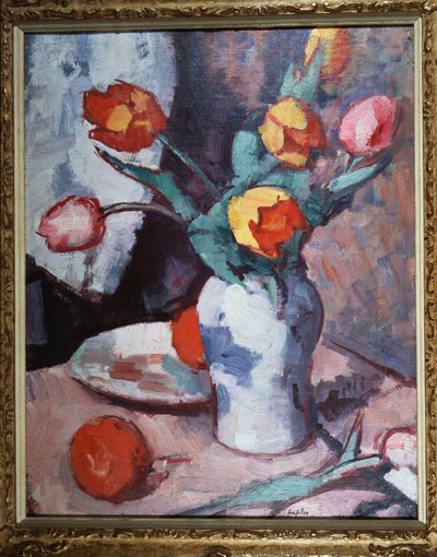 Tulpaner, ca 1928 av Samuel John Peploe