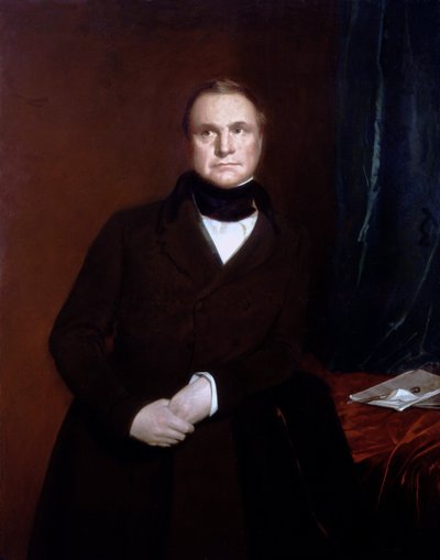 Charles Babbage av Samuel Laurence