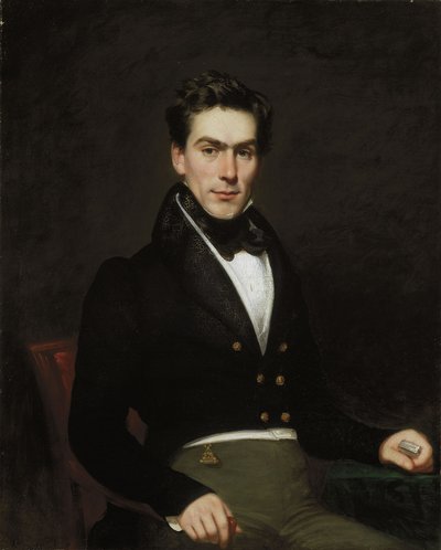 Mr James Mackie, 1830-40 av Samuel Lovett Waldo