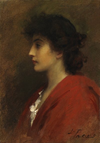 En venetiansk flicka av Samuel Luke Fildes