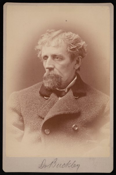 Porträtt av Dr Buckley, 1878. av Samuel Montague Fassett