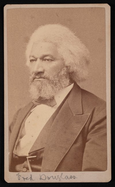 Porträtt av Frederick Douglass 1817-1895, 1878. av Samuel Montague Fassett