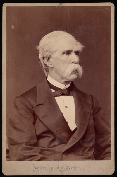 Porträtt av Horace Capron 1804-1885, före 1885. av Samuel Montague Fassett