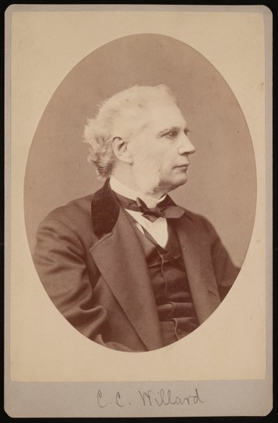Porträtt av Joseph Clapp Willard 1820-1897, 1878. av Samuel Montague Fassett