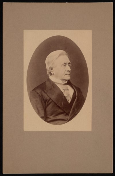 Porträtt av Joseph Henry 1797-1878, december 1875. av Samuel Montague Fassett