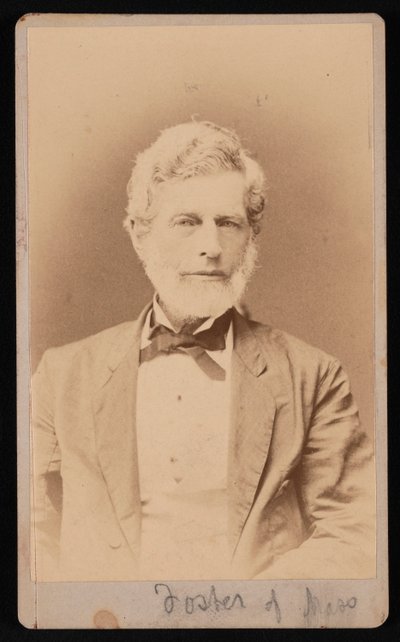 Porträtt av Mr. Foster av Massachusetts, mellan 1876 och 1880. av Samuel Montague Fassett