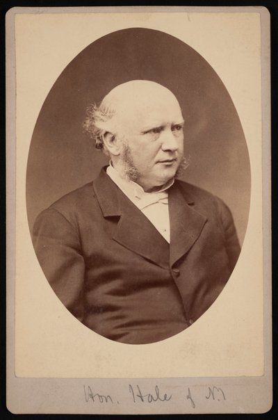 Porträtt av Robert Safford Hale 1822-1881, före 1881. av Samuel Montague Fassett