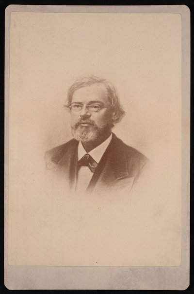 Porträtt av Townend Glover 1813-1883, 1878. av Samuel Montague Fassett