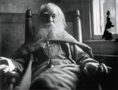 Walt Whitman i Camden, N.J., ca. 1891. av Samuel Murray