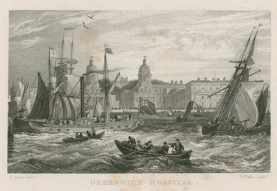 Greenwich Hospital, London av Samuel Owen