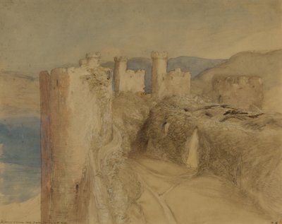 Conway Castle av Samuel Palmer