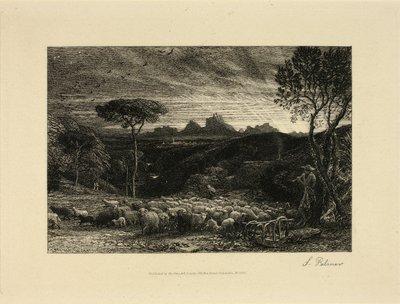 Tidig morgon av Samuel Palmer