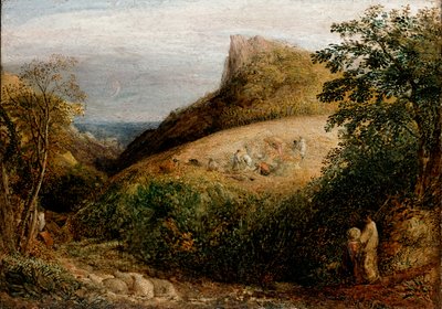 Pastoral scen, c1833-1835 av Samuel Palmer