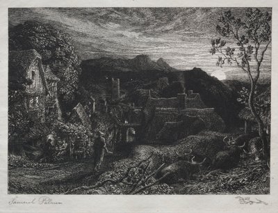 Bellman, 1879. av Samuel Palmer
