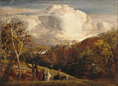 Det ljusa molnet av Samuel Palmer