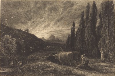 Den tidiga plogmannen av Samuel Palmer