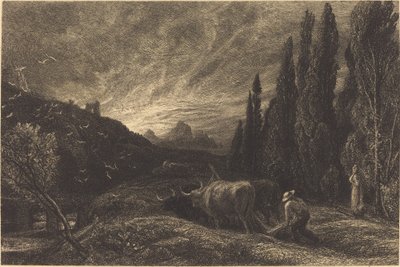 Den tidiga plogmannen av Samuel Palmer