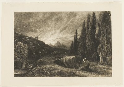 Den tidiga plogmannen av Samuel Palmer