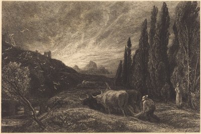 Den tidige plöjaren av Samuel Palmer